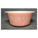Vintage Pyrex Pink Gooseberry #473 1 Qt Casserole