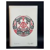 Tony Hunt Card Suitable for Framing, 6x9