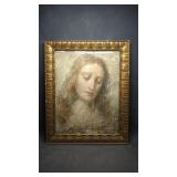 Leonardo da Vinci Head of Christ Framed Art Print