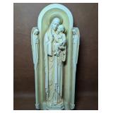 Madonna Garden Plaque - 17.5"