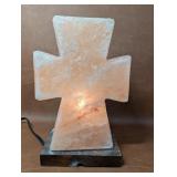 Himalayan Salt Cross Lamp