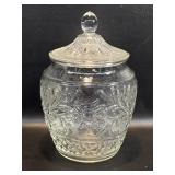 Vintage Anchor Hocking Sandwich Daisy Cookie Jar