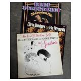 3 Ella Fitzgerald Records 1 w/ ROMA Stamp.All