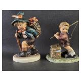 Hummel Flower Vendor Fishing for Trouble