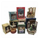 Lot of Enesco Music Boxes