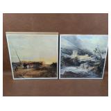 J.M W. Turner Prints - Llanthony Abbey and Frosty