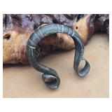 Ancient? Bronze Tooled Cuff Possibly Slave Cuff