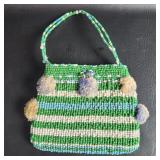 Chista New York Beaded Hand Bag Purse