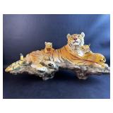 Large Decorative Tiger Has Slight Damage Noted