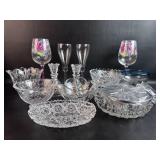 Lot of Crystal & Glassware