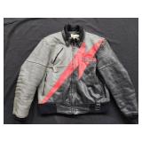 Vtg Polaris Leather Riding Jacket Sz L Motorcycle