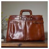 Mid Century Bond Street of Italy Leather Satchel