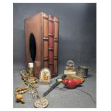 Pairpoint Art Nouveau Floral Motif Small Sugar