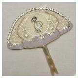 Indonesian Vellum & Horn Hand Fan