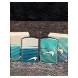 2 NOS NEWPORT CIGARETTES LIGHTERS LDL & HADSON