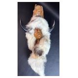 White Buffalo Doug Hicks Original Carved Face in