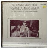 VTG Sealed Vinyl LP Big Bands Greatest Vocalist