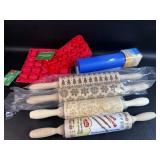 Fancy Dough Rollers w/ Miscellaneous