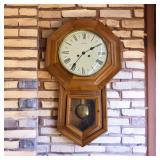 Mid Century Handcrafted Cherry Wood Emperor wall