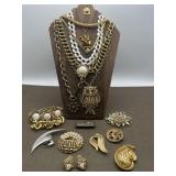 Costume Fashion Jewelry + Trifari, Napier & Park