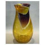 Frost Studio Art Glass Handblown Vase