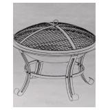 NIB Outdoor Fire Pit (box was sealed, opened in