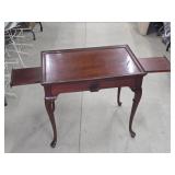 Vintage Lamp / Reading Table w/ Drink Stands