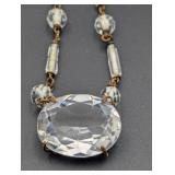 Art Deco Czech Glass Necklace