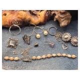 Silver Jewelry Pieces & Parts