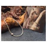 Pandora Sterling Silver Charm Bracelet
