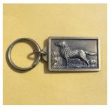 Solid Bronze Key FOB Gordon Setter ?