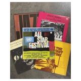 5 Jazz Records Vinyl LP. Ella, Chick Webb Jazz