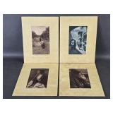 Photogravures S. Marinsky dated 1921 Isreal