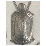 LARGE MR. WE TURTLE PENDANT NECKLACE