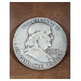 1957 Franklin Half Dollar
