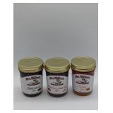 MRS. MILLER JAMS, PEACH, BLACKBERRY & RASPBERRY