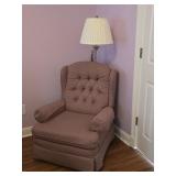 Action Recliner & Floor Lamp