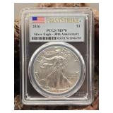 2016 First Strike Silver Eagle PCGS MS70