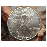 2002 US Silver Eagle Coin