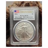 2016 First Strike Silver Eagle PCGS MS70