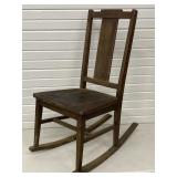 ROCKING CHAIR BY WEBSTER MANUFACTURING SEWING