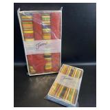 NIB Fiesta Set of 4 Reversible Placemats &