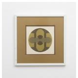 Signed 48/500 Abstract Geometric Art