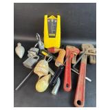 Pipe Wrenches Stud Finder Miscellaneous