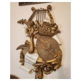 VTG SYROCO MUSIC WALL HANG 1971 HOMCO PLAQUE MID