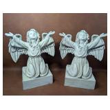 Design Toscano Off-White Angels Garden Statues