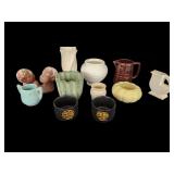 Vtg Pottery Planters Pitcher Hull USA Etc