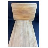 2 Wood Cutting Boards