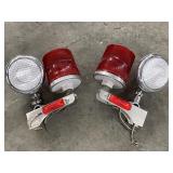 Combo Red Signal Light / Spotlight for Truck Rack