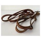 Leather Horse Headstall Bridle Tack
